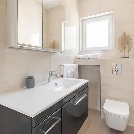 In Arbanija With Sea View, Terrace, Air Conditioning, Wifi 5139-1